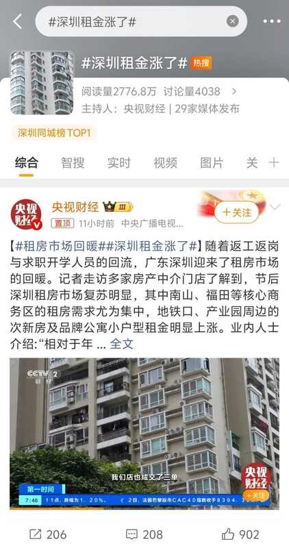 深圳节后租房热潮涌现;小户型需求集中爆发,租客故事揭示生存智慧 房产家居