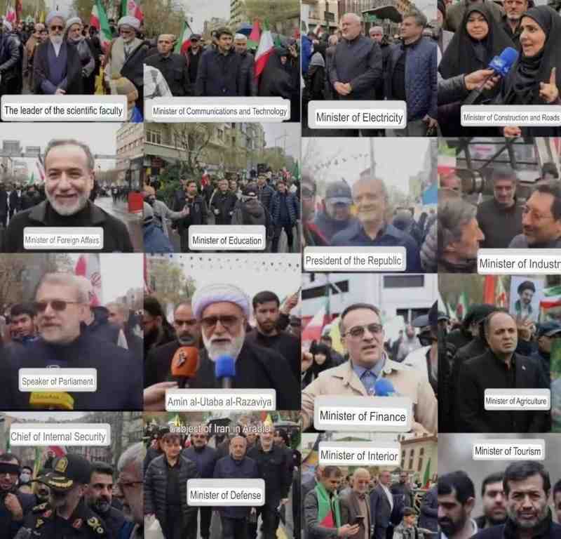 炮火下的德黑兰游行;伊朗领导集体走上街头,传递坚定信号。 新闻 炮火下的德黑兰游行;伊朗领导集体走上街头,传递坚定信号。 新闻