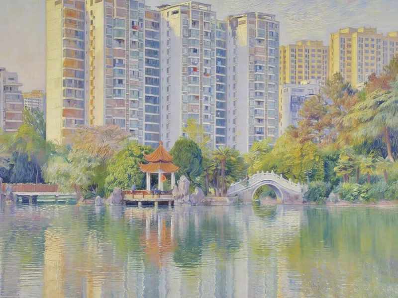  AI油画滤镜技术全景解码：合肥五大春日胜地的光影重构法则 IT技术