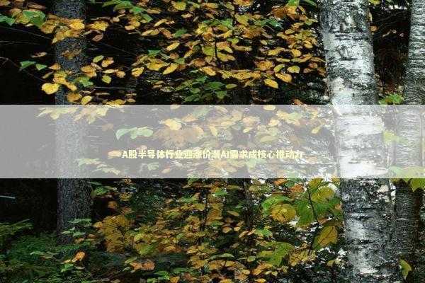 A股半导体行业迎涨价潮AI需求成核心推动力 A股半导体行业迎涨价潮AI需求成核心推动力 新闻