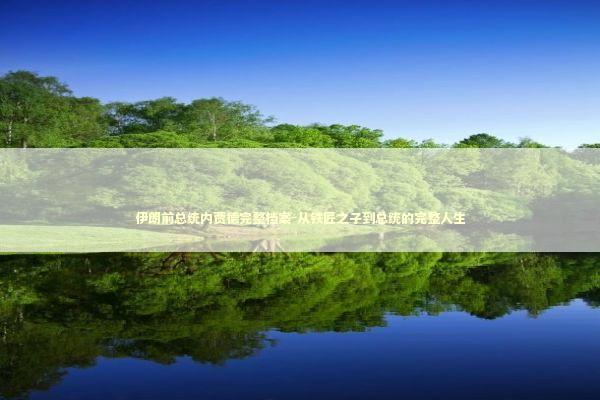 伊朗前总统内贾德完整档案-从铁匠之子到总统的完整人生 新闻