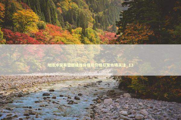 地缘冲突有望继续推升煤炭价格引发市场关注_13 地缘冲突有望继续推升煤炭价格引发市场关注_13 新闻